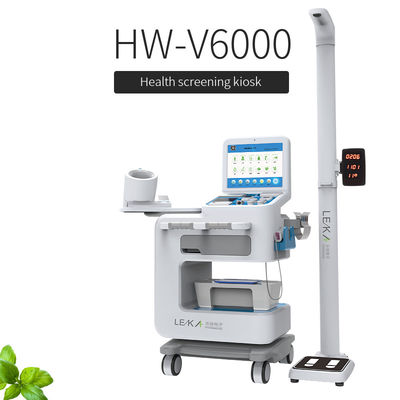 All-in-one Station Touch Display Kiosk for Pharmacy and Health Centers 15-inch Screen