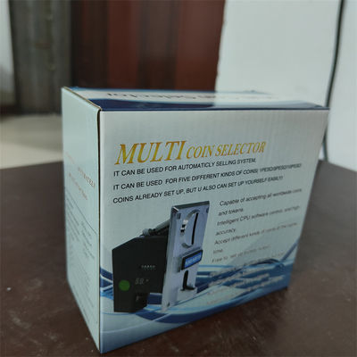 Coin acceptor money validator for height weight vending scale featuring display type