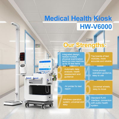 High Strength ABS Medical Self-service Physical Examination Machine for Health Check