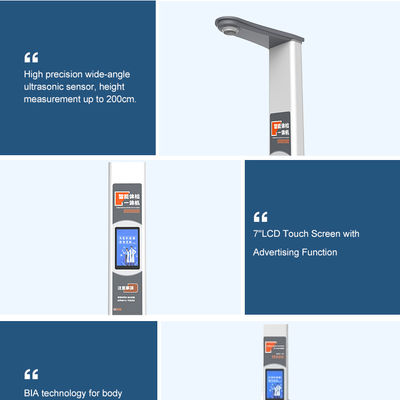 LCD Display Body Fat Analysis Analyzer for Comprehensive Body Composition Assessment