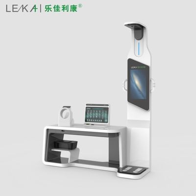 Intelligent Hospital All in one Health Check Up Kiosk HD LCD Screen 4G Data Transmission