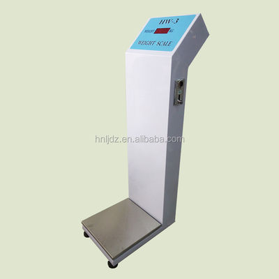 Steel LEKA HW-3 Auto Old Fashion Weighing Scales for Airport and Hotel Coin Luggage Scale