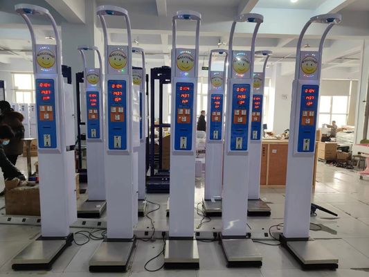 300kg Customize Ultrasonic BIM Body Height Weight Scale for Human Body Measurement