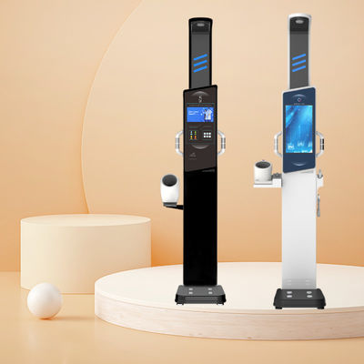 Bioimpedance Body Fat Analyzer Machine with Large Display Screen and Advertise Screen