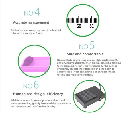 Medical Digital Baby Scale with Ultrasonic Import Detector and 1mm Minimum Division