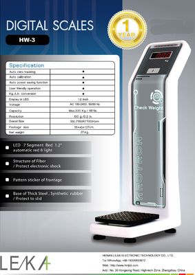 Customizable Coin Operated Luggage Weight Scale Vending Machine with OEM Support
