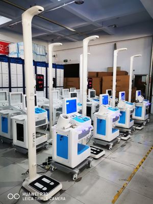 15'' LCD Touch Screen Smart Full Body Check Up Kiosk for Health Centers