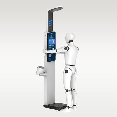 N.W 43kg BMI Analyzer Health Check Up Kiosk with Height Measurement Range 0-210cm