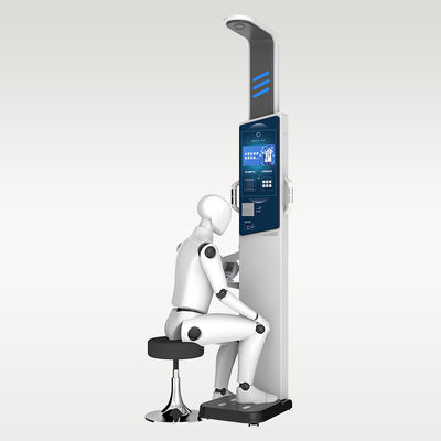 N.W 43kg BMI Analyzer Health Check Up Kiosk with Height Measurement Range 0-210cm