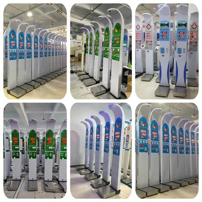 Convenient Coin Operated Height Weight Machine with BMI Measuring and Thermal Printing
