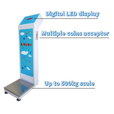 Accurate Body Weight Measurement with LEKA Coin Operated Luggage Scale and LED Display