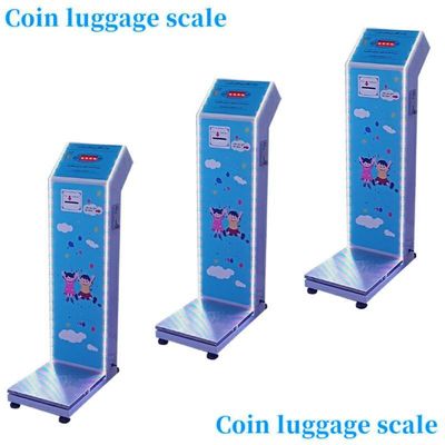 Lease or Sell Airport Luggage Scale Coin-op Body Weight Scale with 0.1kg Accuracy