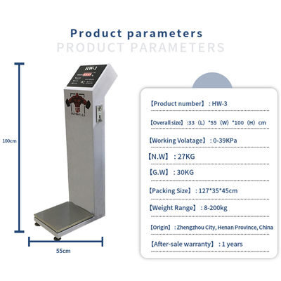 Coin-Operated Luggage Weighing Machines Electronic Weighing Scale with 0.1kg Accuracy