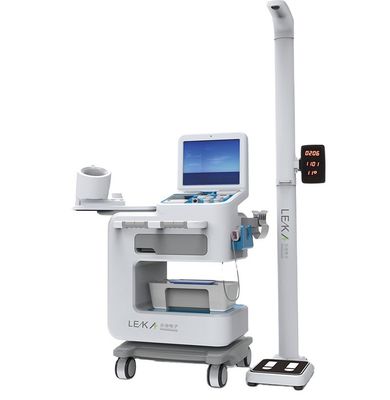LEKA Body Fat Scale The Ultimate Health Kiosk for Rapid Diagnosis and 15'' LCD Display