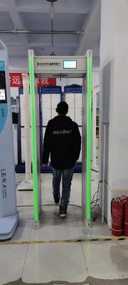 Accurate Body Temperature Measurement Gate Door with 0.3 0.5 Meters Measure Distance