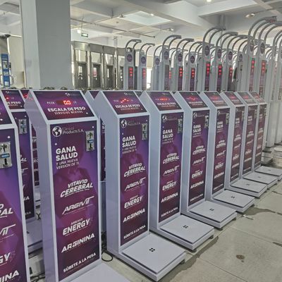 Compact AC100-240V Body Scale for Vending in Pharmacy Gym Fitness Center Airport Hotel