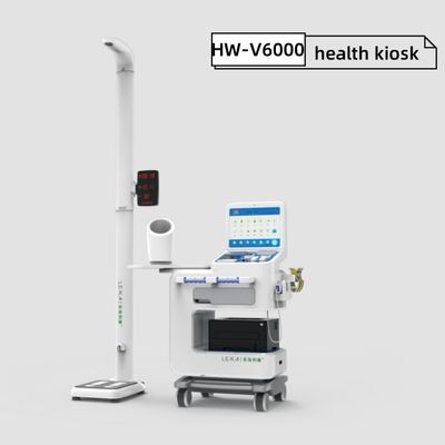 Telemedicine Equipment HW-V6000 All-in-one Medical Health Check Kiosk with LCD Display