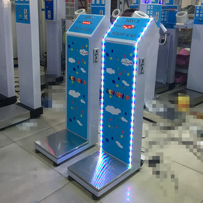 Precise Weight Range 8-200kg Body Scale for Coin-Operated Gym and Overall Size 34*50*123cm
