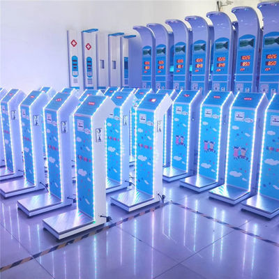Precise Weight Range 8-200kg Body Scale for Coin-Operated Gym and Overall Size 34*50*123cm