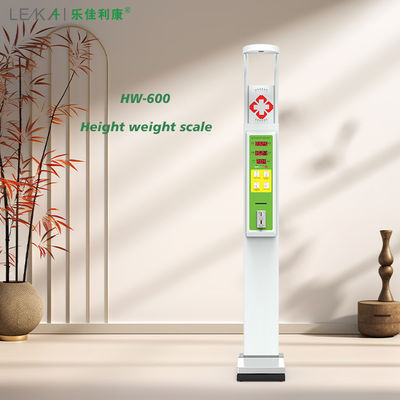 38kg N.W. Coin Operated BMI Digital Weight Machine Ultrasonic Height Weight Scale
