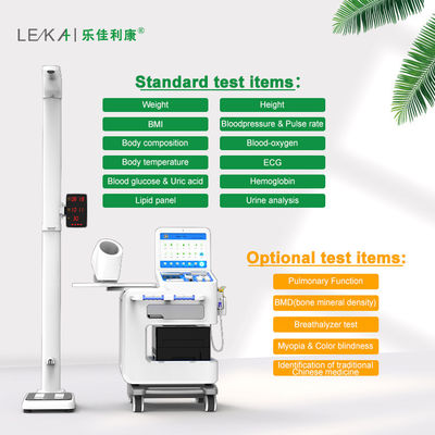 15-inch Touch Screen Healthcare Self Service Kiosk for Physical Examination Solutions