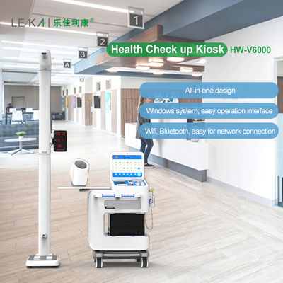 15-inch Touch Screen Healthcare Self Service Kiosk for Physical Examination Solutions