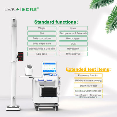 2022 Newest Full Body Diagnosis Test Equipment LCD Display Weight Measure Range 8-200kg