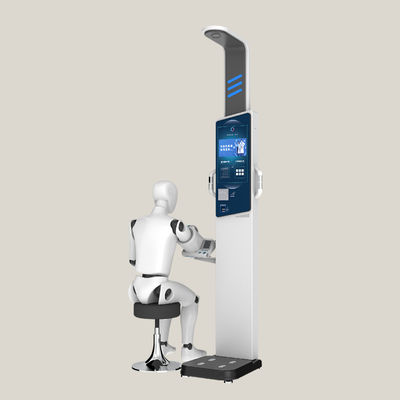10.2&quot; LCD Touch Screen All-in-one Weight Height Machine for Body Composition Analysis