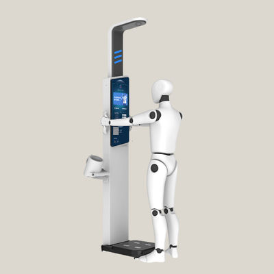 10.2&quot; LCD Touch Screen All-in-one Weight Height Machine for Body Composition Analysis