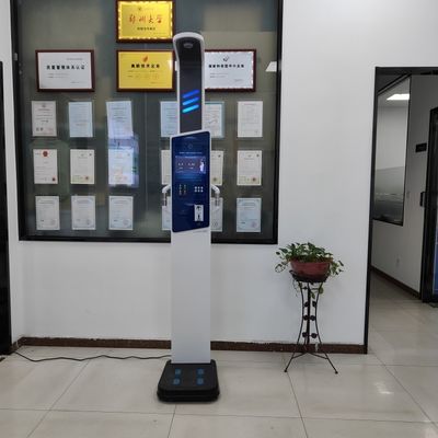 OEM ODM BMI Machine for Height Weight Body Composition Check Overall Size 43*61*240cm