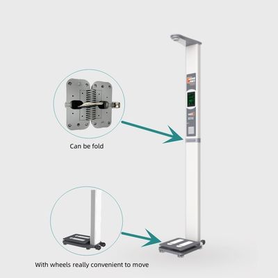 AC100-240V Medical Equipment Ultrasonic Height and Weight Machine for Body Measurements