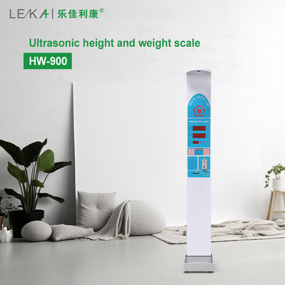 LED Display Ultrasonic Scale for Accurate Height Measurement and 8-500kg Weight Range