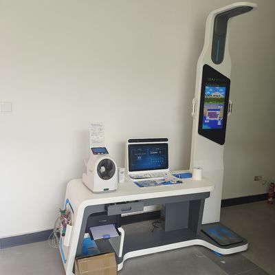 HW-V7000 Medical Health Checkup Kiosk Intelligent Full Body Checking Physical Examination