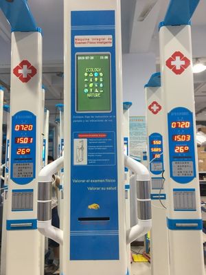 Customized Color Ultrasonic Weight and Height Fat BMI Measuring Instrument