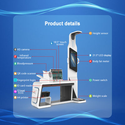OEM Customized HW-V7000 iHospital Diagnosis Equipment Telemedicine for Full Body Checkup