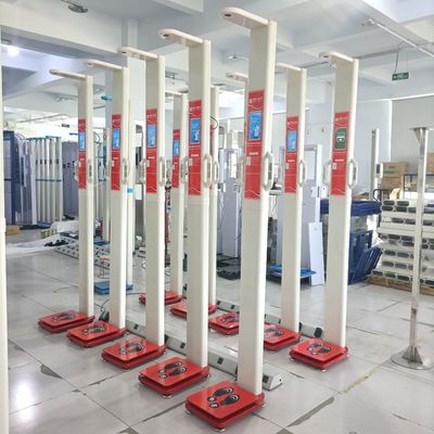 Standing Height Weight and BMI Analyzer Digital Scale with Optional Coin Operation
