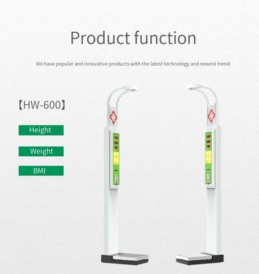 100-240V Power Supply High Accuracy BMI Height Weight Machine with LED Display Type