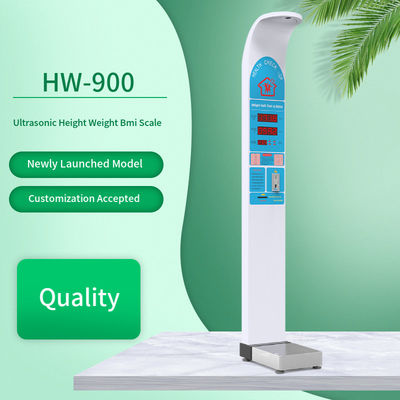 100-240V 200kg BMI Height and Weight Meter Gym Standing Scale for 60-200cm Height