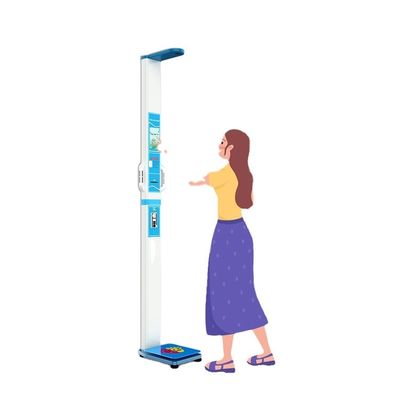 CE ISO9001 Certified Digital Height and Weight Measuring Scale for Clinical Medicine