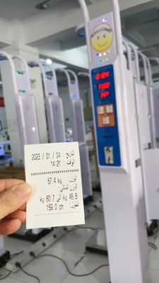 Convenient Packing Size Digital Coin-Operated Scale for Height and Weight Measurement