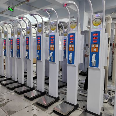Convenient Packing Size Digital Coin-Operated Scale for Height and Weight Measurement