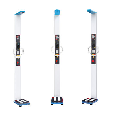 Ultrasonic Probe Professional Fully Automatic Height and Weight Fat Measurement Scale