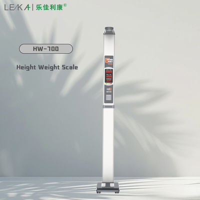 AC 100-240V Power Supply Adult Height Meter Weighing Scale with Height Measuring