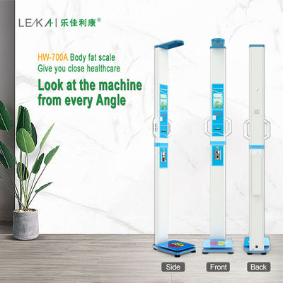 Ultrasonic Probe Sensor Coin Operated BMI Height Weight Scale with Digital Display