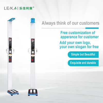 Digital Height And Weight Scale LEKA LCD Display Weight range 8-200kg Division 0.1kg