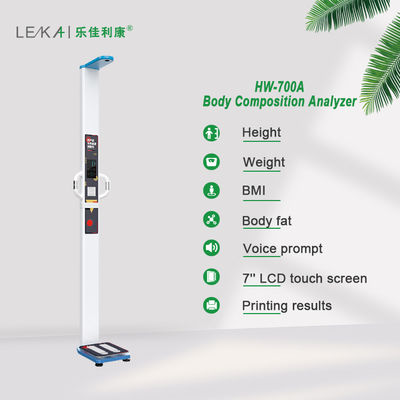 Digital Height And Weight Scale LEKA LCD Display Weight range 8-200kg Division 0.1kg