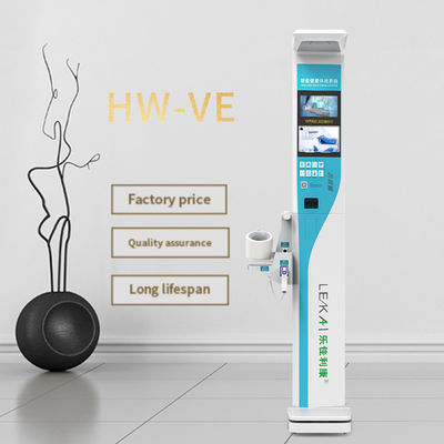 Functional HW-VE Ultrasonic Body Height Weight Fat Scale Machine for Health Check-Up