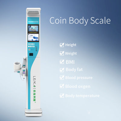 Medical Body Fat Scales High Strength ABS Coin Machine for Precise Weight Measurement