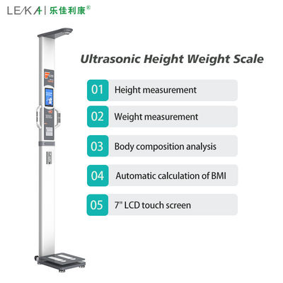 HW-700A Ultrasonic Body Fat Scale with Human Body Composition Analysis and G.W. of 30kg