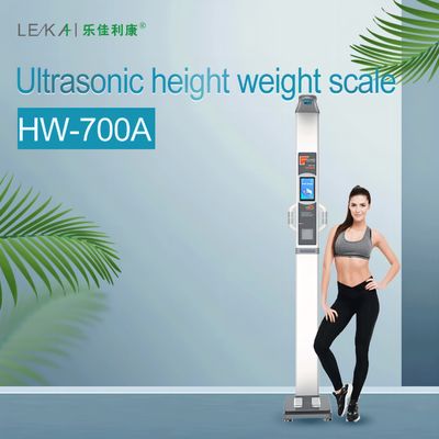 HW-700A Ultrasonic Body Fat Scale with Human Body Composition Analysis and G.W. of 30kg